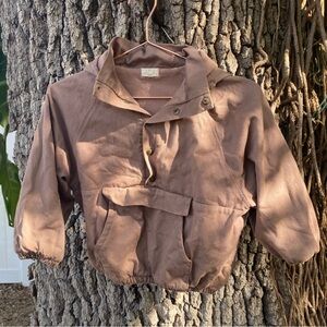 THE SIMPLE FOLK | The Pull-On Jacket in Stone 7/8